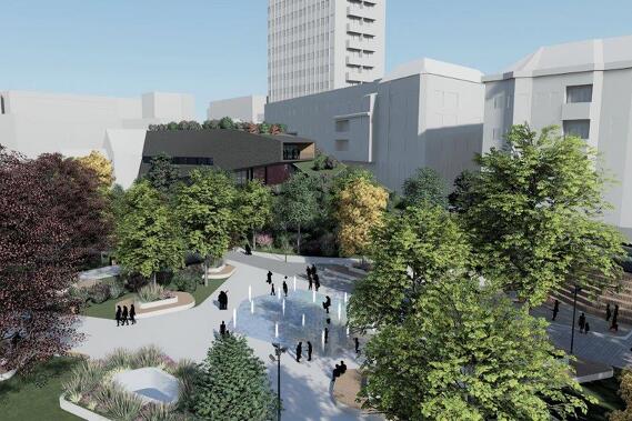 Idejno rješenje zgrade Centralne banke u Hastahani (Foto: Centralna banka BiH)