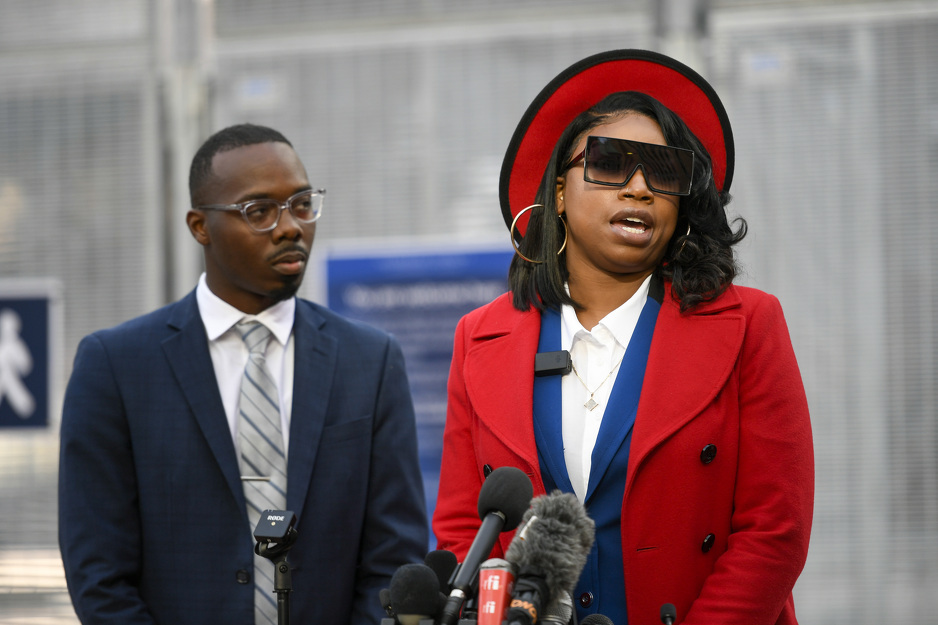 Bridgett Floyd, sestra ubijenog Georgea (Foto: EPA-EFE)