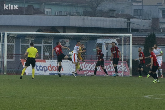 Sloboda - Velež 1:2 (Foto: A. K./Klix.ba)