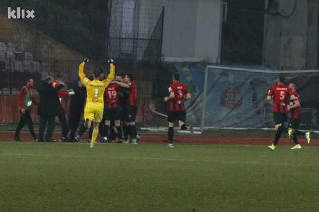Sloboda - Velež 1:2 (Foto: A. K./Klix.ba)