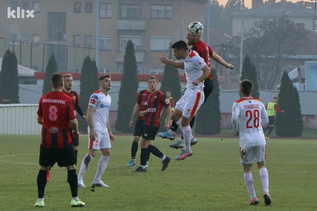 Sloboda - Velež 1:2 (Foto: A. K./Klix.ba)