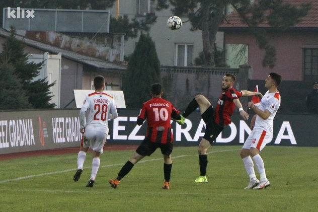 Sloboda - Velež 1:2 (Foto: A. K./Klix.ba)