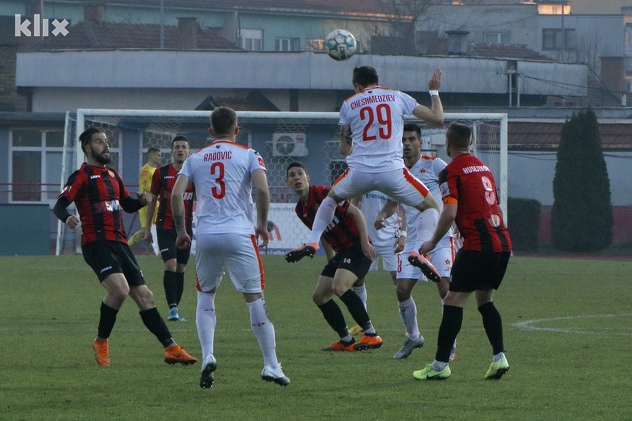 Sloboda - Velež 1:2 (Foto: A. K./Klix.ba)