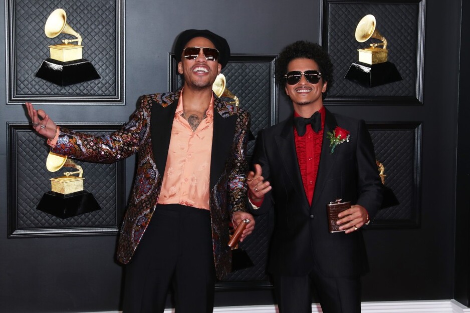 Anderson .Paak i Bruno Mars u odijelima (Foto: Jay L. Clendenin/Los Angeles Times)