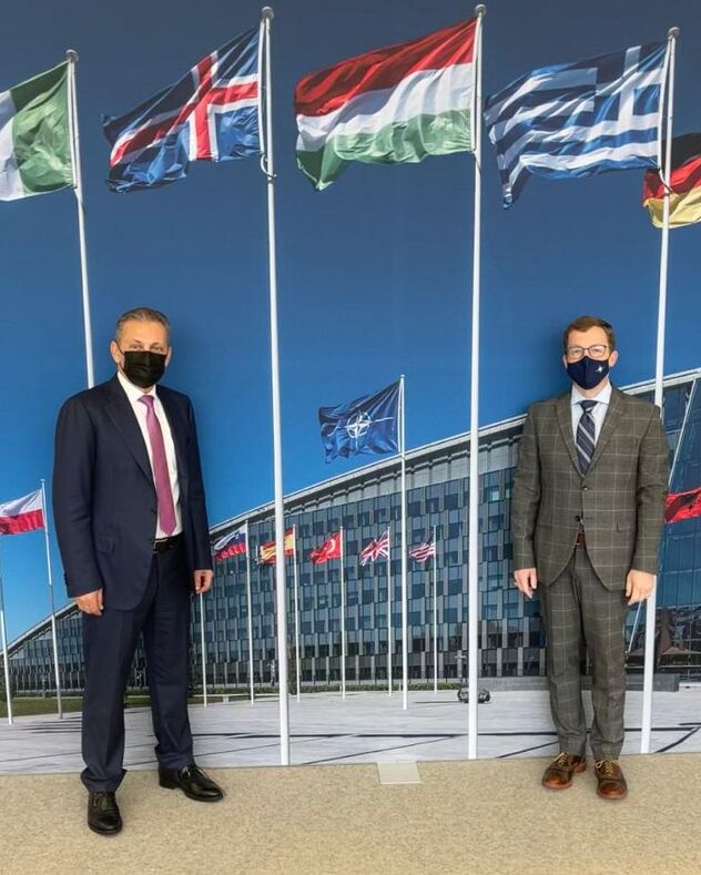 Osman Mehmedagić i David Cattler (Foto: OSA BiH)