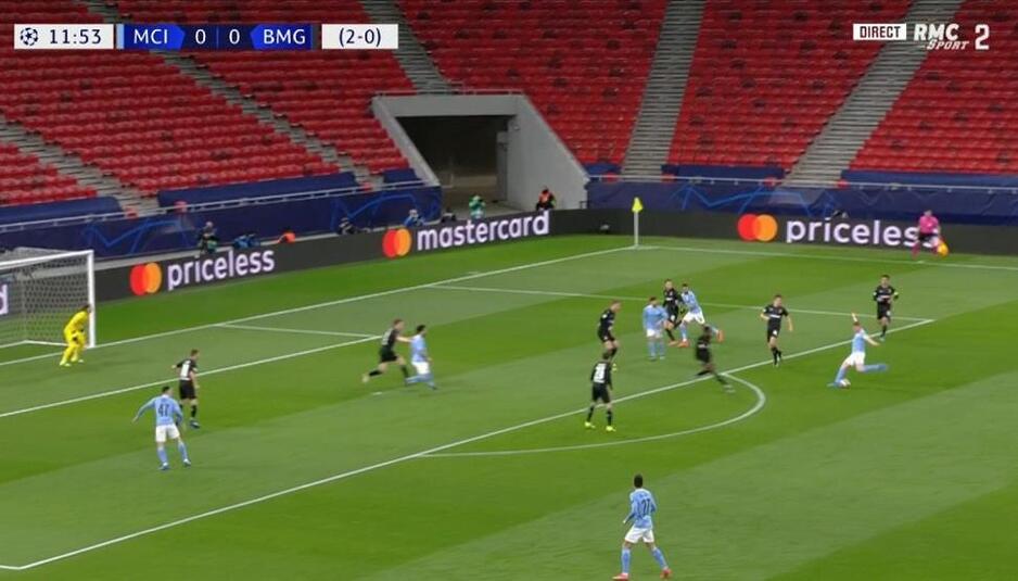 Trenutak kada je De Bruyne postigao gol za vodstvo Manchester Cityja