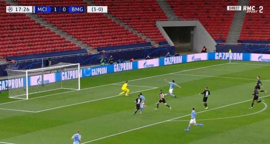 Trenutak kada je Gundogan postigao drugi gol za Manchester City