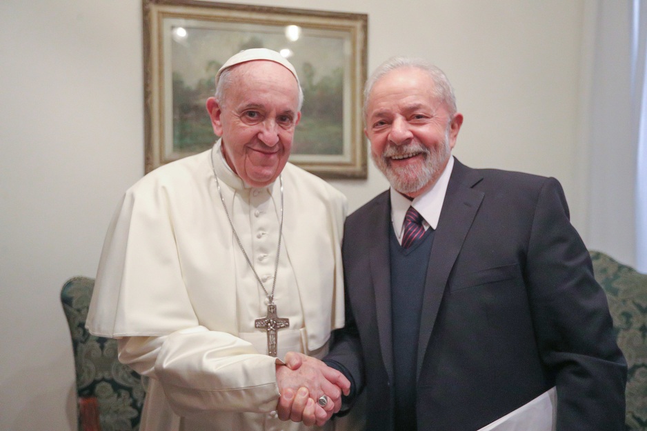 Papa Franjo i Lula da Silva (Foto: EPA-EFE)