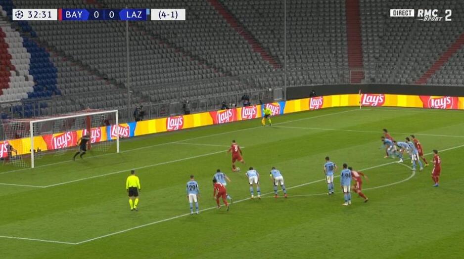 Trenutak kada je Lewandowski pogodio za vodstvo Bayerna od 1:0