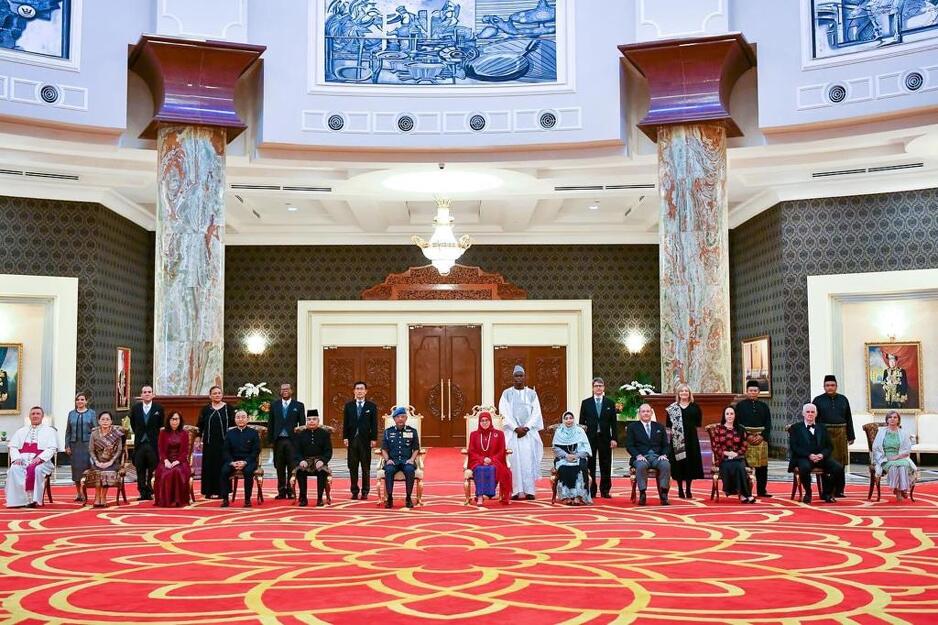 Ambasador Memić predao vjerodajnice malezijskom kralju (Foto: MVP BiH)