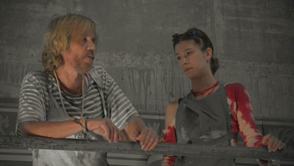 Srđan Dragojević, scena iz filma Nebesa