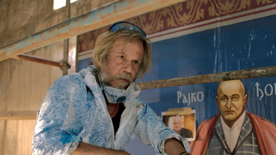 Srđan Dragojević, scena iz filma Nebesa, Srđan Todorović u filmu Nebesa