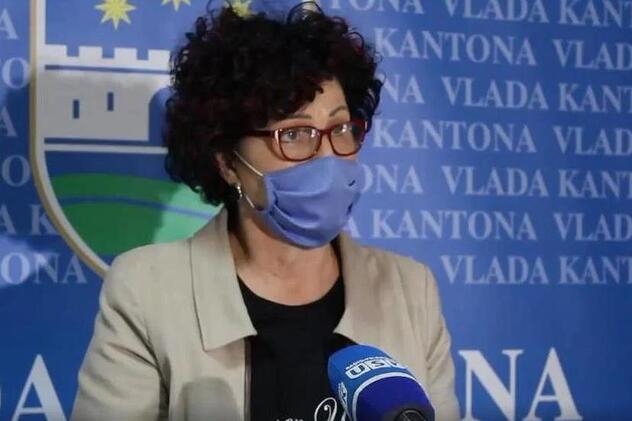Nermina Ćemalović, ministrica zdravstva USK