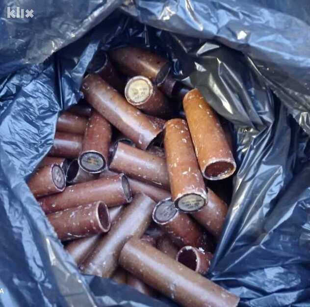 SIPA u mjestu Tarčin kod Sarajeva pronašla 46 kilograma eksploziva (Foto: Klix.ba)