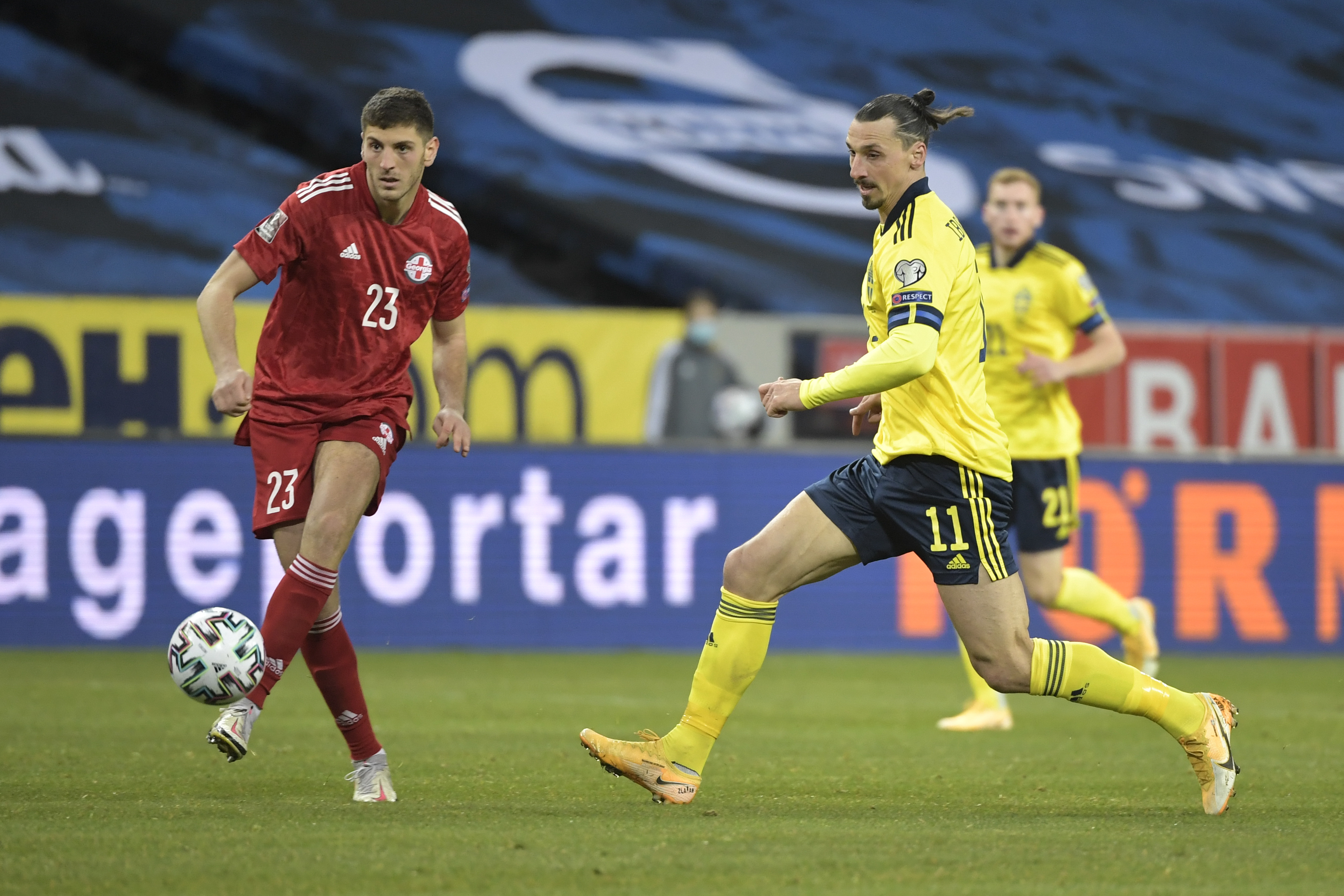 Švedska - Gruzija (Foto: EPA-EFE)