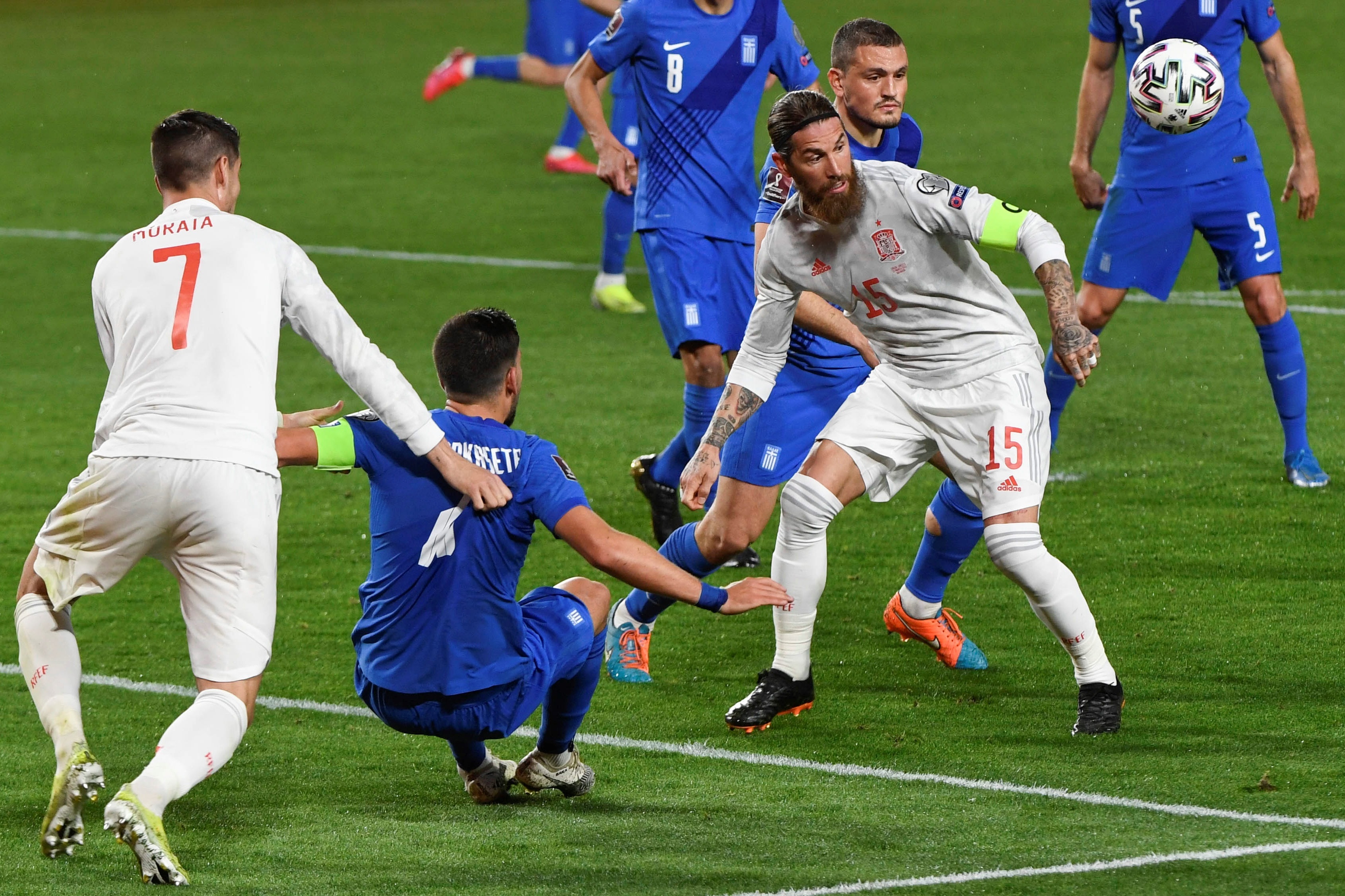 Španija - Grčka (Foto: EPA-EFE)