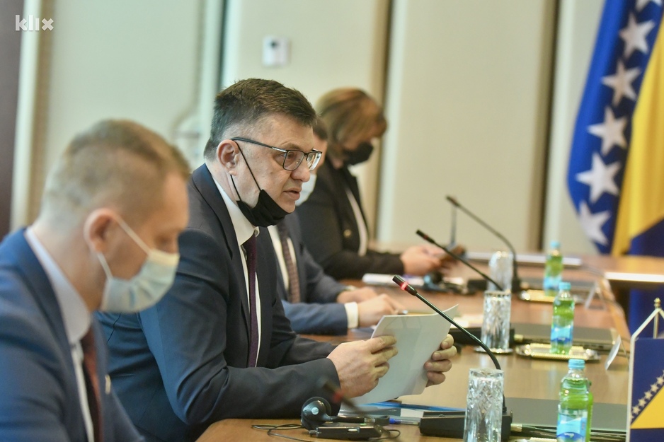 Zoran Tegeltija se susreo sa italijanskim ministrom (Foto: T. S./Klix.ba)