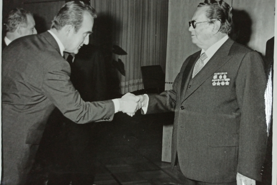 Mukulić s Titom 1978. u Beogradu