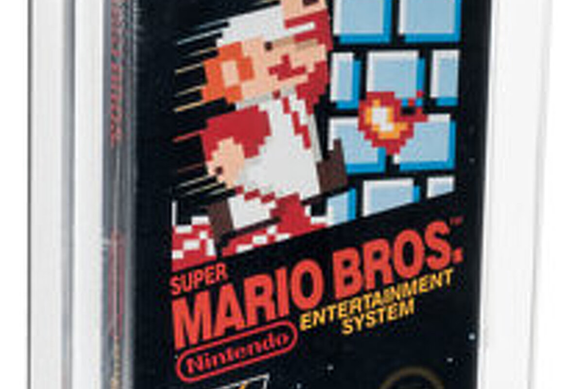 Nintendo igra Super Mario Bros. iz 1986. (Foto: Heritage Auctions)
