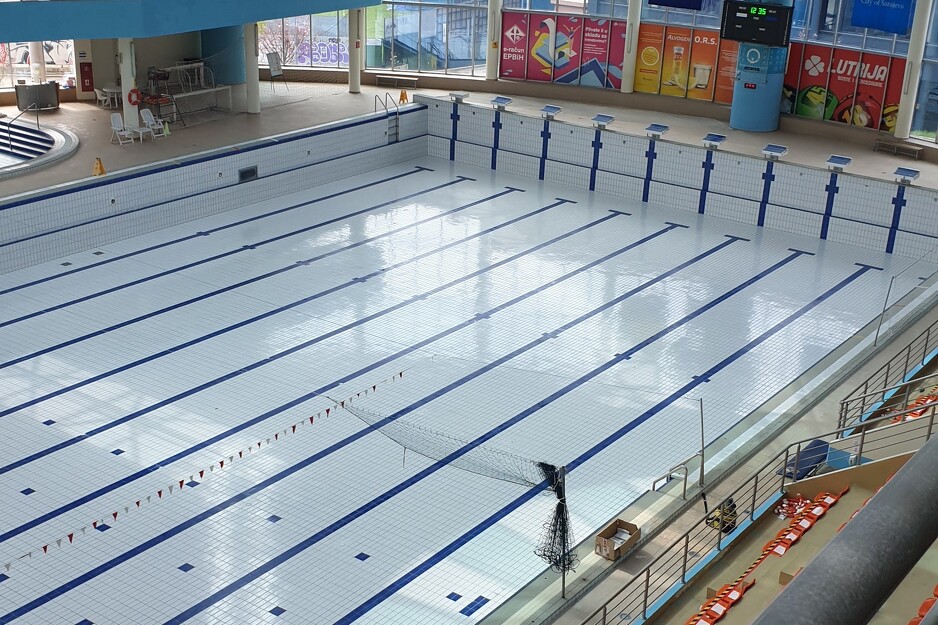 Olimpijski bazen Otoka je u potpunosti očišćen i dezinfikovan