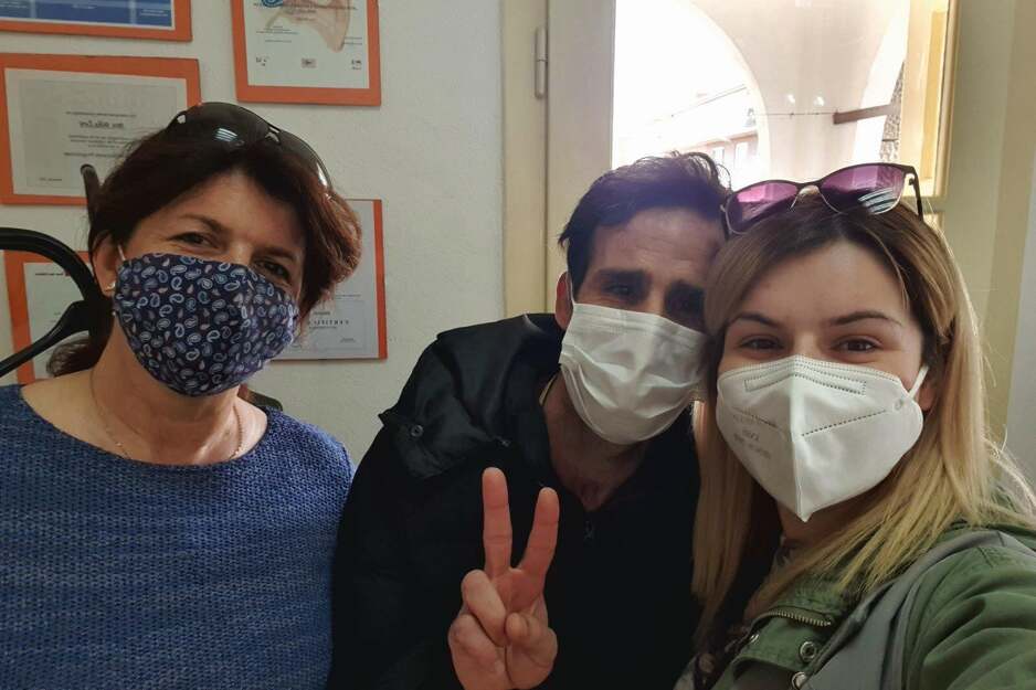 Abdalkarim Tuari prvi put čuje (Foto: DRC)