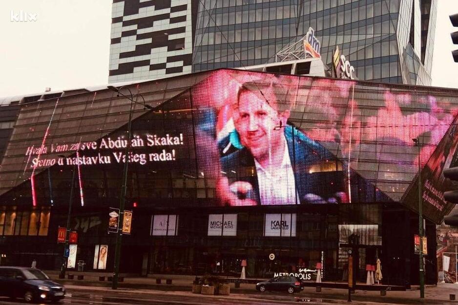 Zahvalnica Abdulahu Skaki (Foto: Klix.ba)
