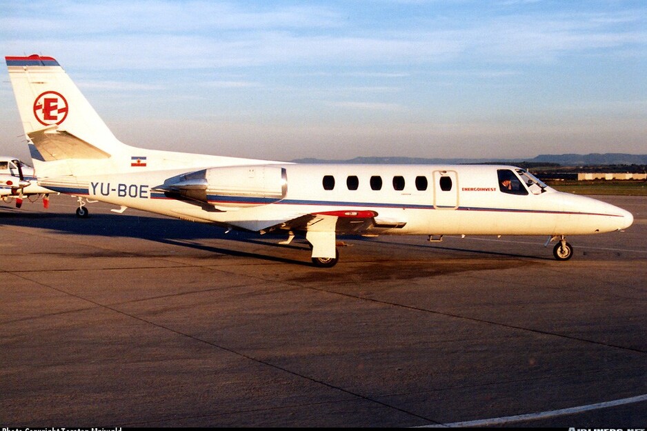 Energoinvestov jet Cessna S550