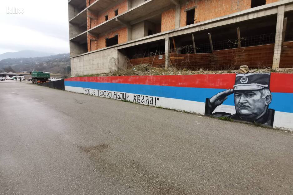 Mural Ratku Mladiću