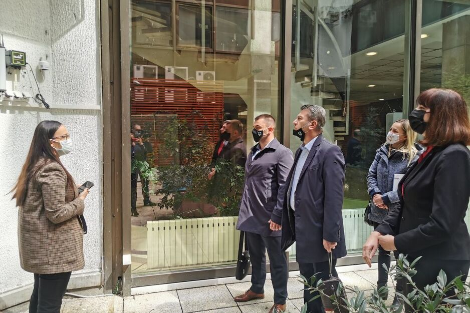 Predstavnici Općine Stari Grad posjetili Energoinvest (Foto: Općina Stari Grad Sarajevo)