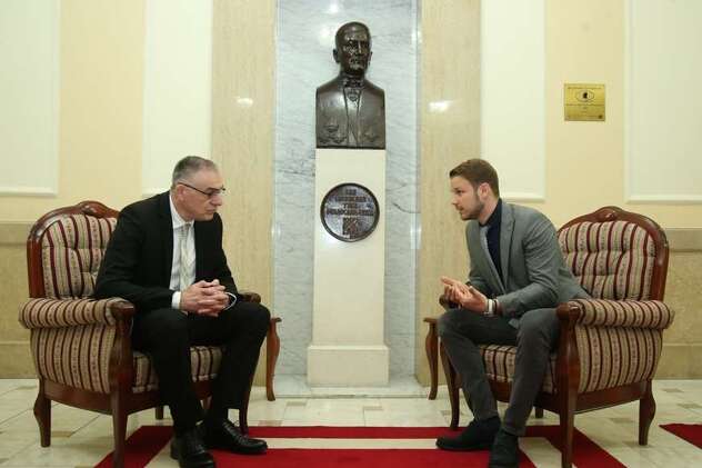 Milićević i Stanivuković (Foto: Siniša Pašalić/RAS Srbija)