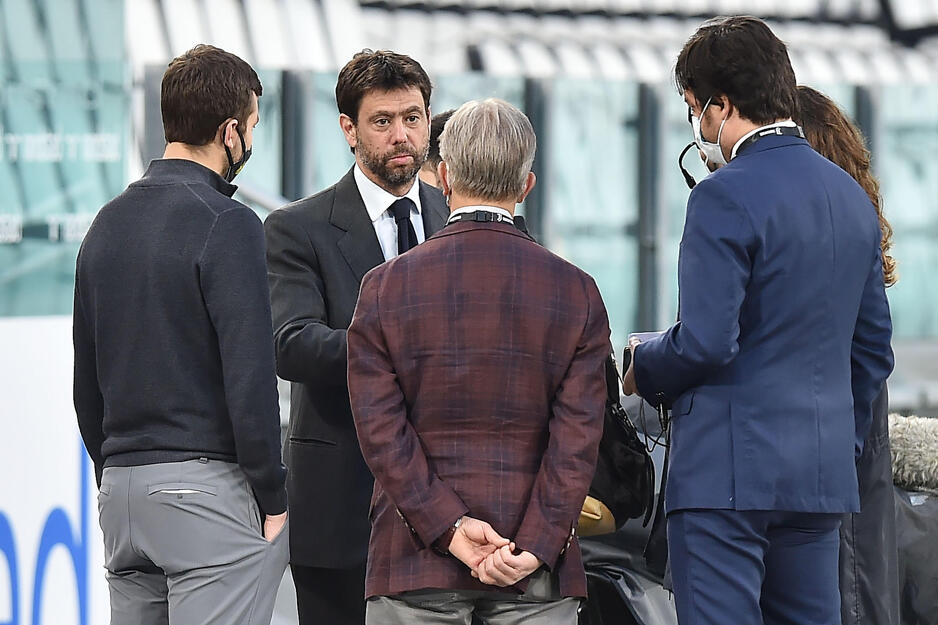 Predsjednik Stare dame i jedan od osnivača Superlige Andrea Agnelli (Juventus - Parma) (Foto: EPA-EFE)