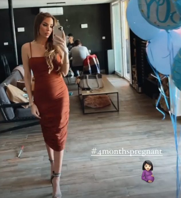 Barbara je potvrdila da je u četvrtom mjesecu trudnoće (Foto: Instagram)