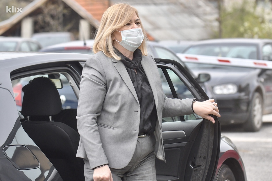 Ministrica finansija FBiH Jelka Milićević (Foto: T. S./Klix.ba)