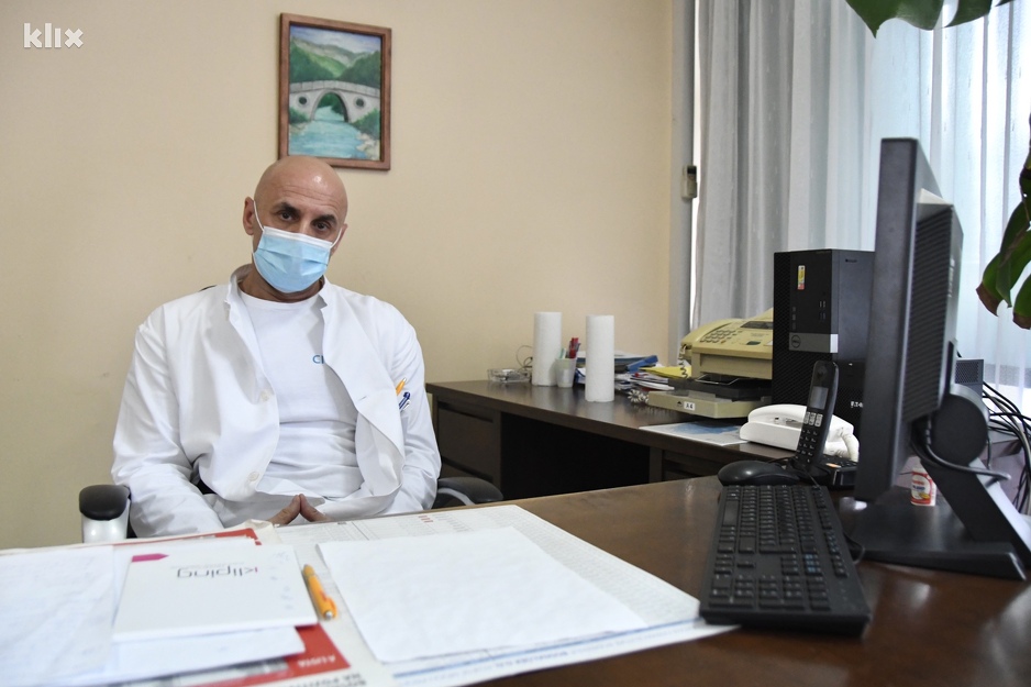 Prim. dr. Dževad Begić, direktor Bolnice Jagomir (Foto: I. Š./Klix.ba)