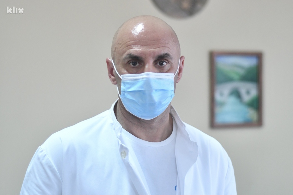 Prim. dr. Dževad Begić, direktor Bolnice Jagomir (Foto: I. Š./Klix.ba)