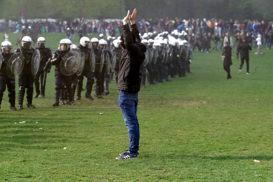 Sve manje strpljenja među mladima u Briselu (Foto: EPA-EFE)
