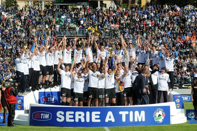Posljednju titulu prvaka s Interom osvojio je Jose Mourinho u najuspješnijoj sezoni u historiji kluba, a bilo je to u sezoni 2009-2010