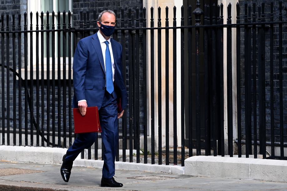 Šef britanske diplomatije Dominic Raab (Foto: EPA-EFE)