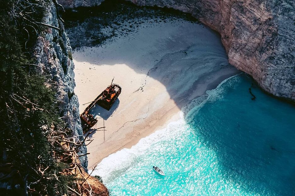 Navagio plaža, Zakintos (Foto: Instagram)