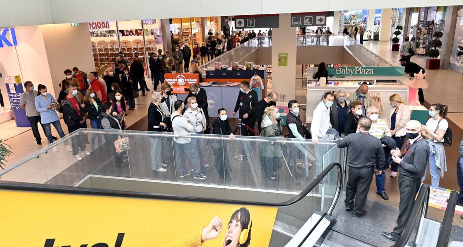 Velike gužve u Ušću, Foto: Bizlife.rs