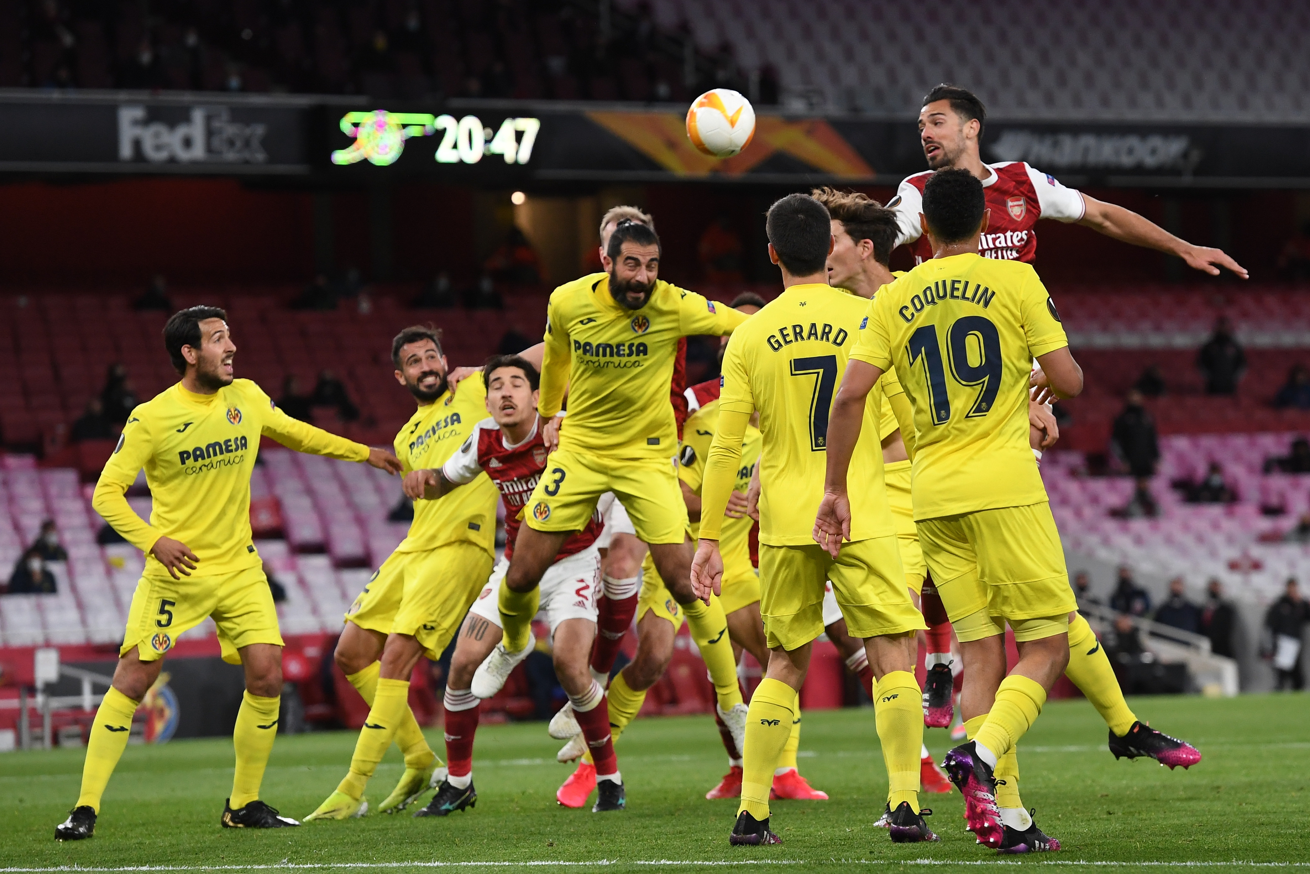 Arsenal - Villarreal 0:0 (Foto: EPA-EFE)