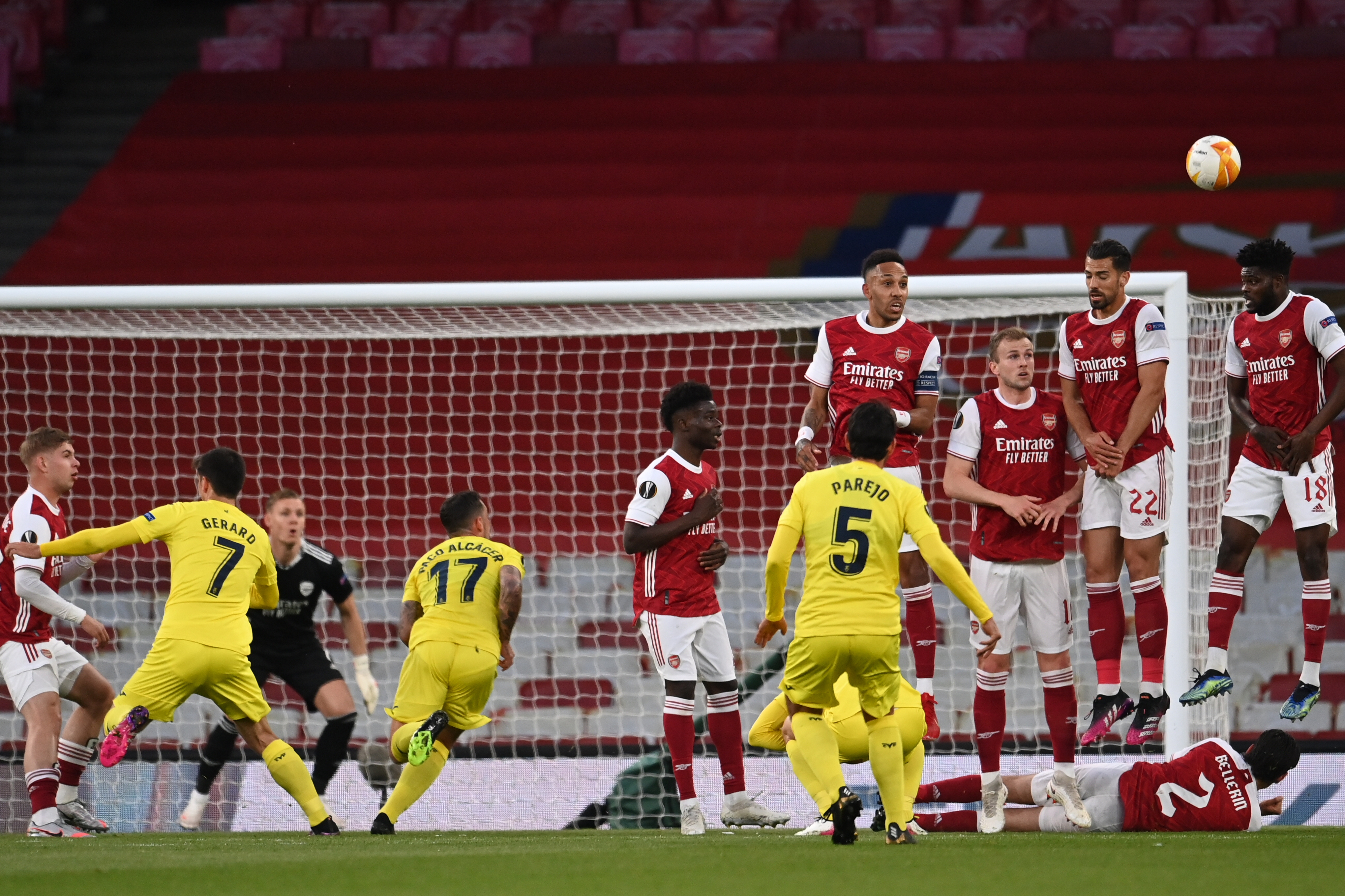 Arsenal - Villarreal 0:0 (Foto: EPA-EFE)
