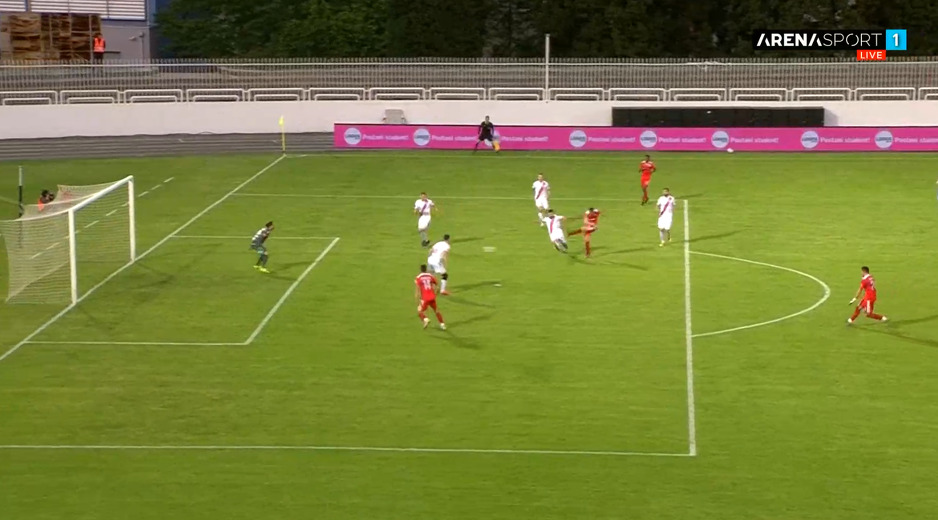 Trenutak kada je Vehabović pogodio za vodstvo Veleža