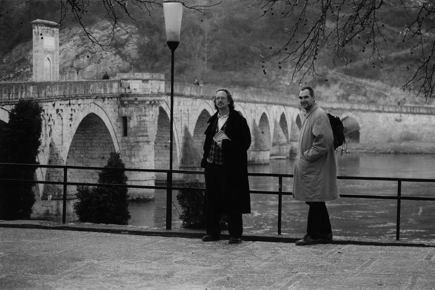Peter Handke u Višegradu 1998.