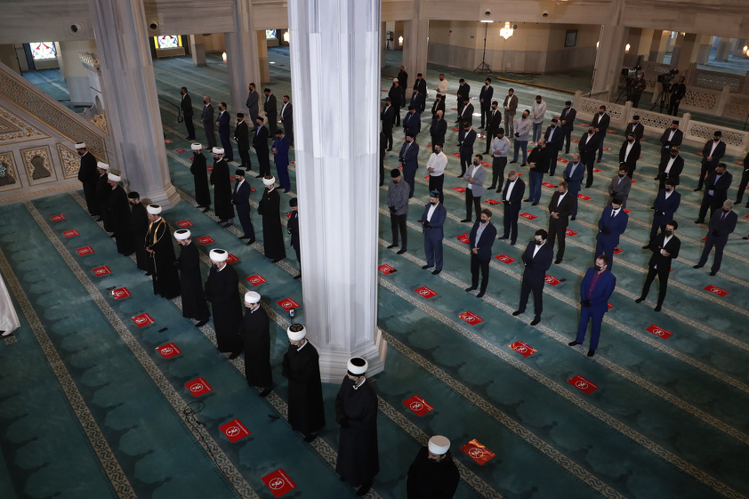 Bajram-namaz u Moskvi (Foto: EPA-EFE)