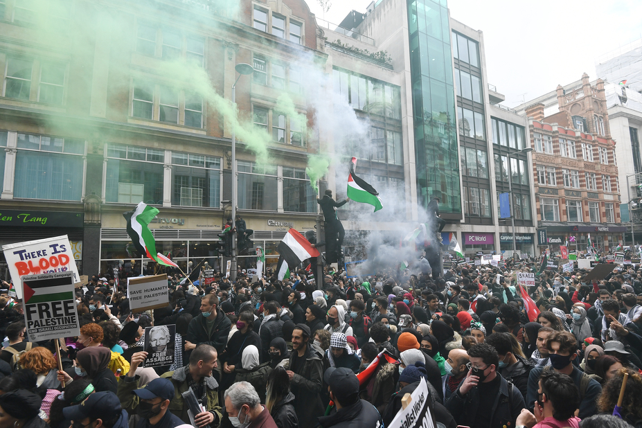 Protesti u Londonu (Foto: EPA-EFE)