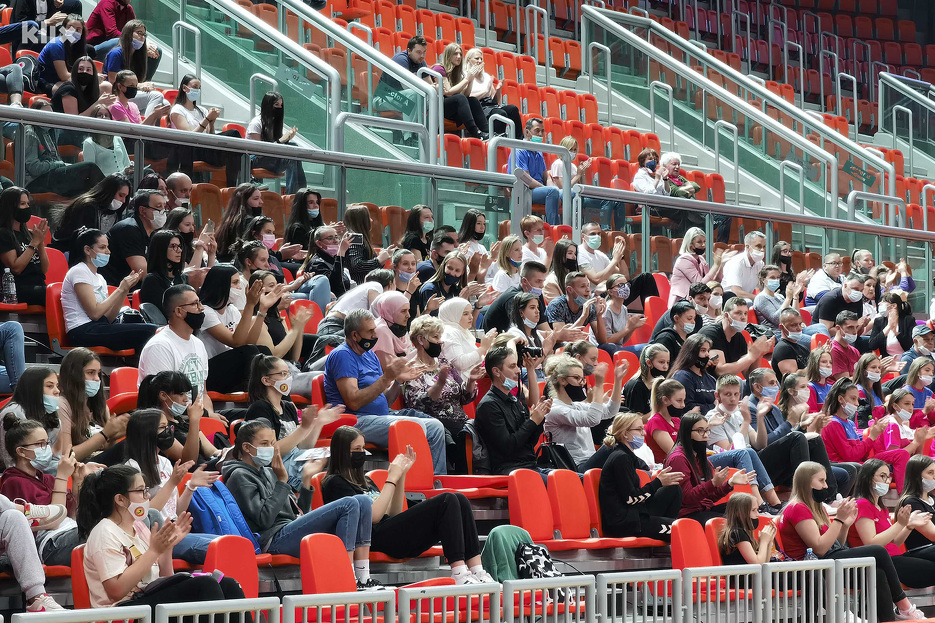Publika na odbojkaškoj utakmici reprezentacije BiH (Foto: E. M./Klix.ba)