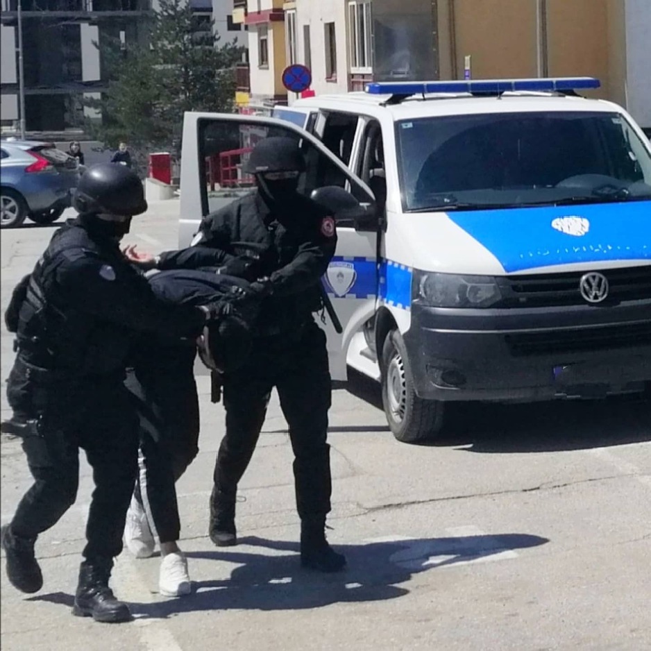 S privođenja uhapšenih (Foto: MUP RS)
