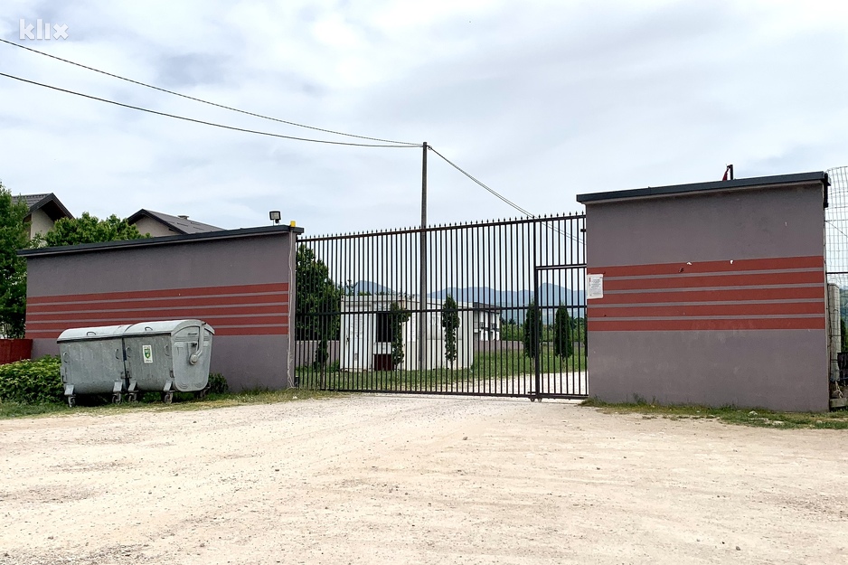 Ulazna vrata u Trening centru su zatvorena (Foto: D. S./Klix.ba)