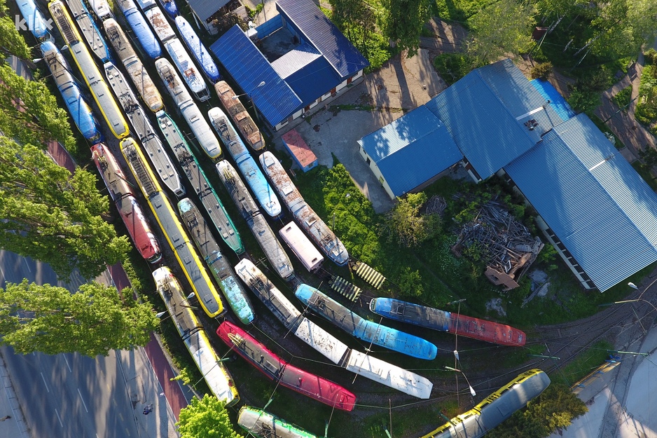 Depo GRAS-a iz zraka (Foto: Klix.ba)